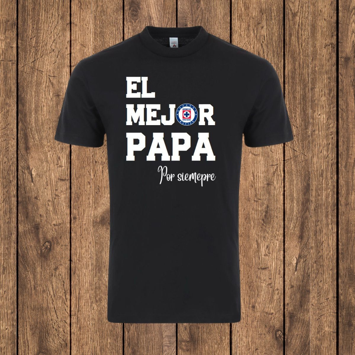 Men's Cruz Azul El Mejor Papá Por Siempre T-Shirt