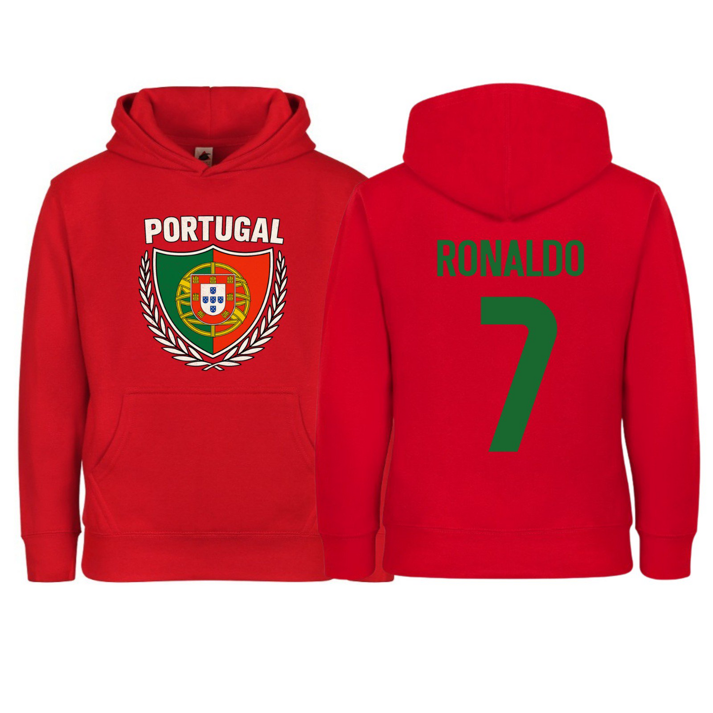 Portugal Kids Pullover Hoodie