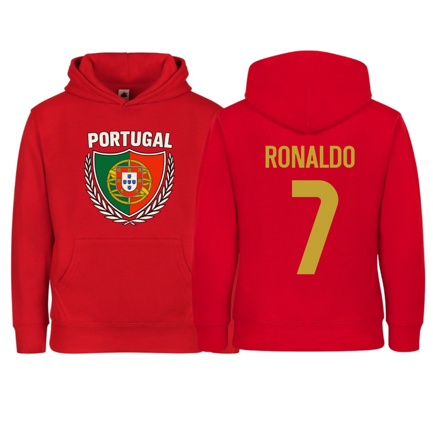 Portugal Kids Pullover Hoodie