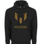 Adult Unisex Messi Comfort Hoodies - Black/Gold