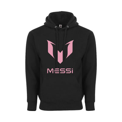 Adult  Unisex Messi Comfort Hoodies - Black/Pink