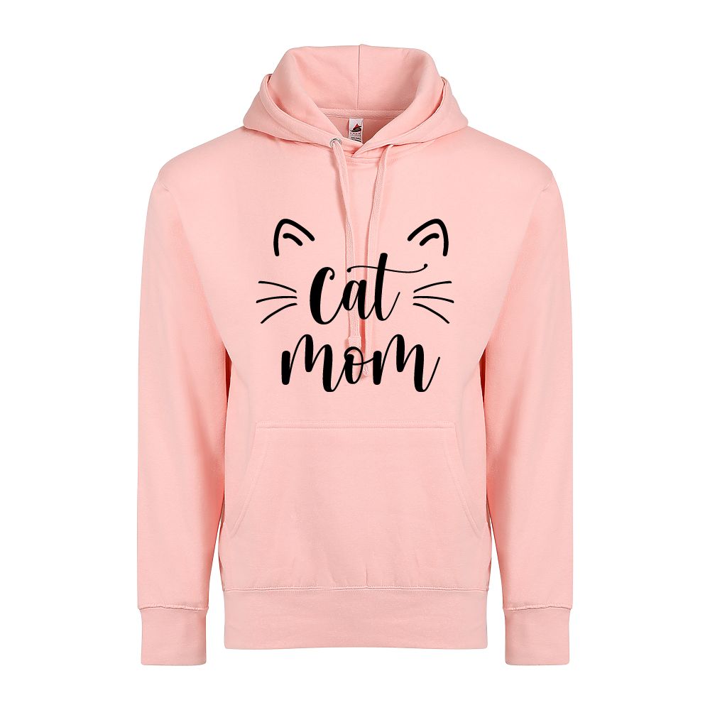 Cat Mom Adult Unisex Comfort Hoodie