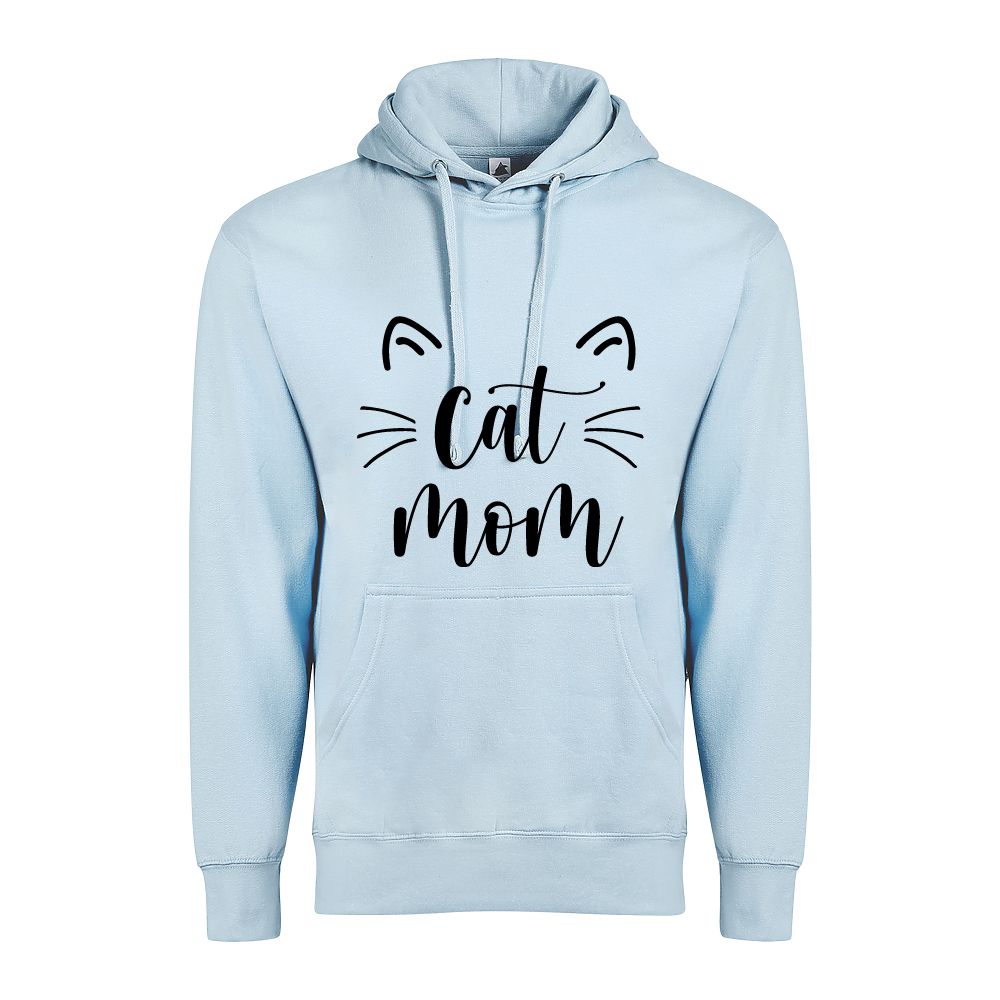 Cat Mom Adult Unisex Comfort Hoodie