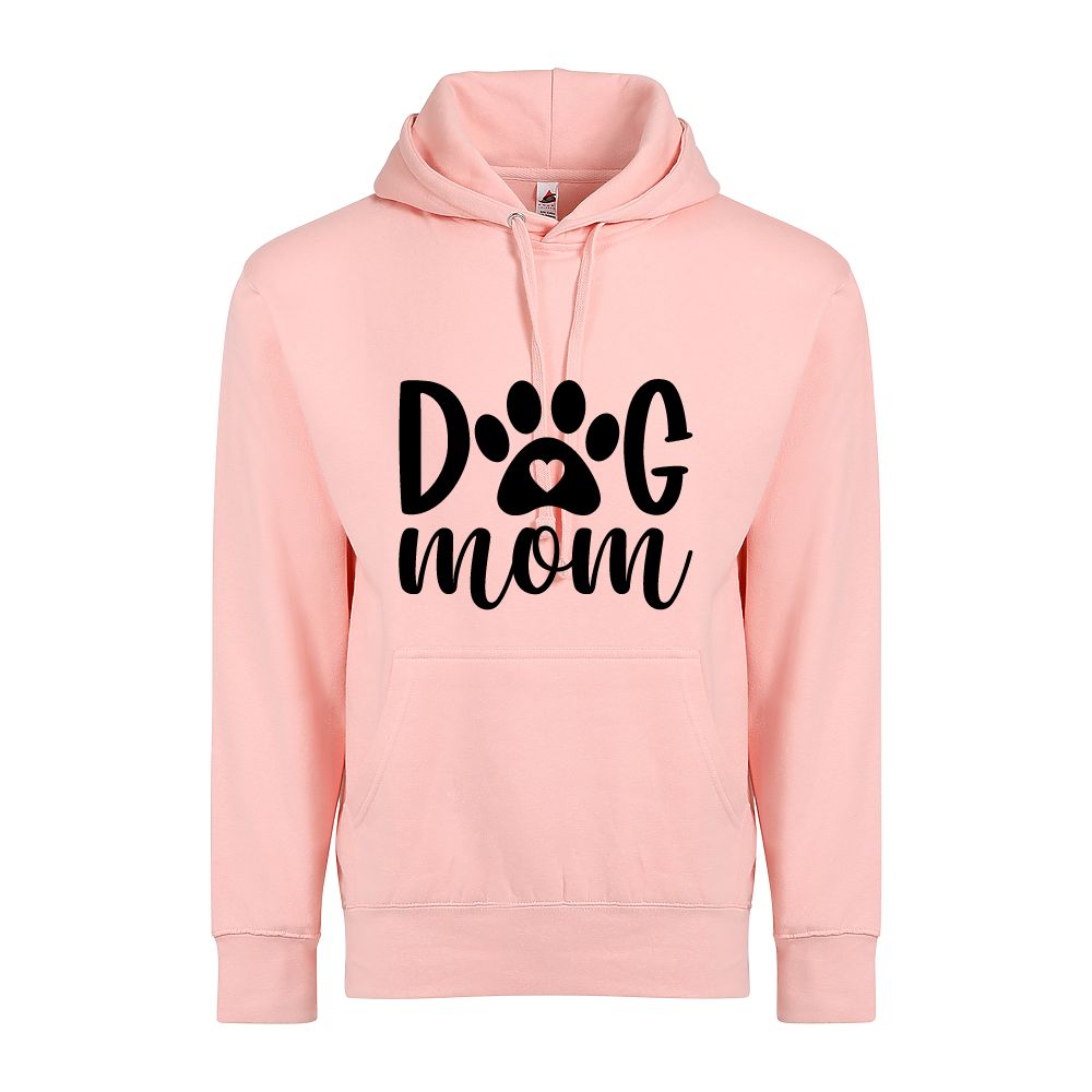 Dog Paw Mom Adult Unisex Comfort Hoodie