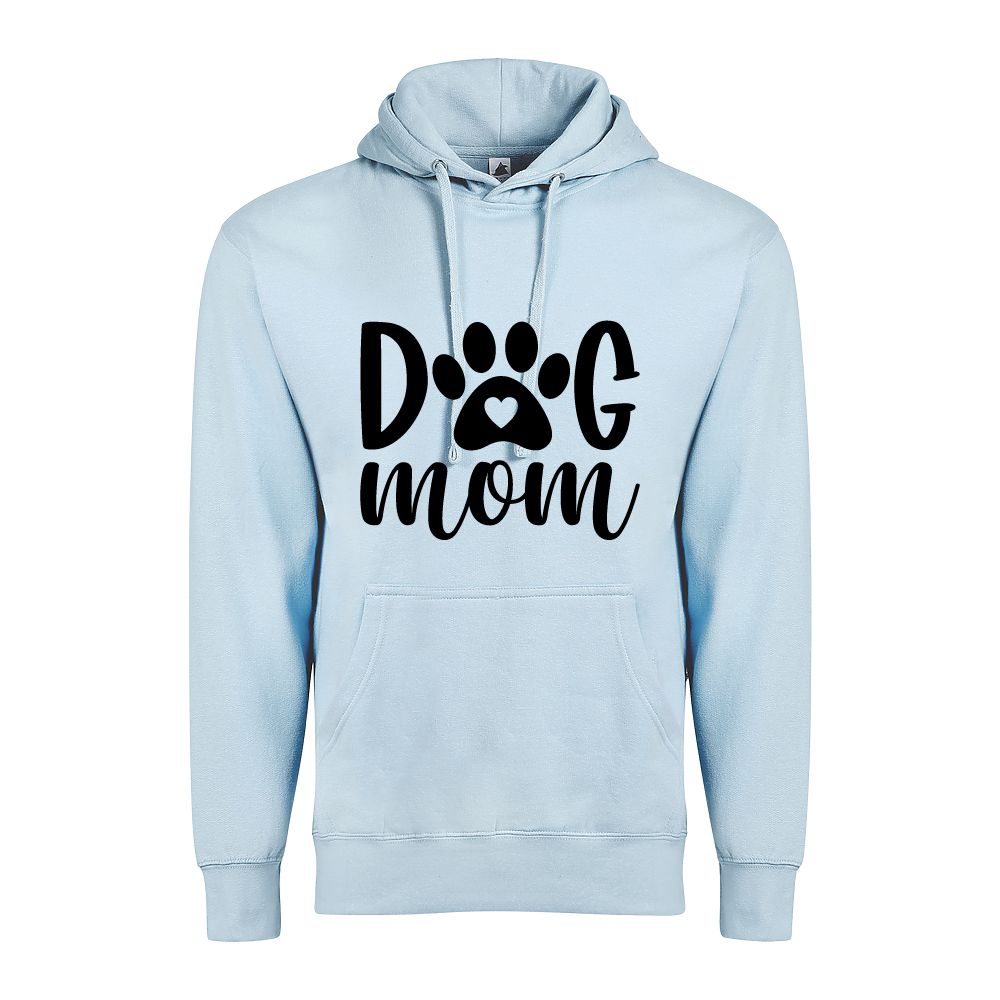 Dog Paw Mom Adult Unisex Comfort Hoodie