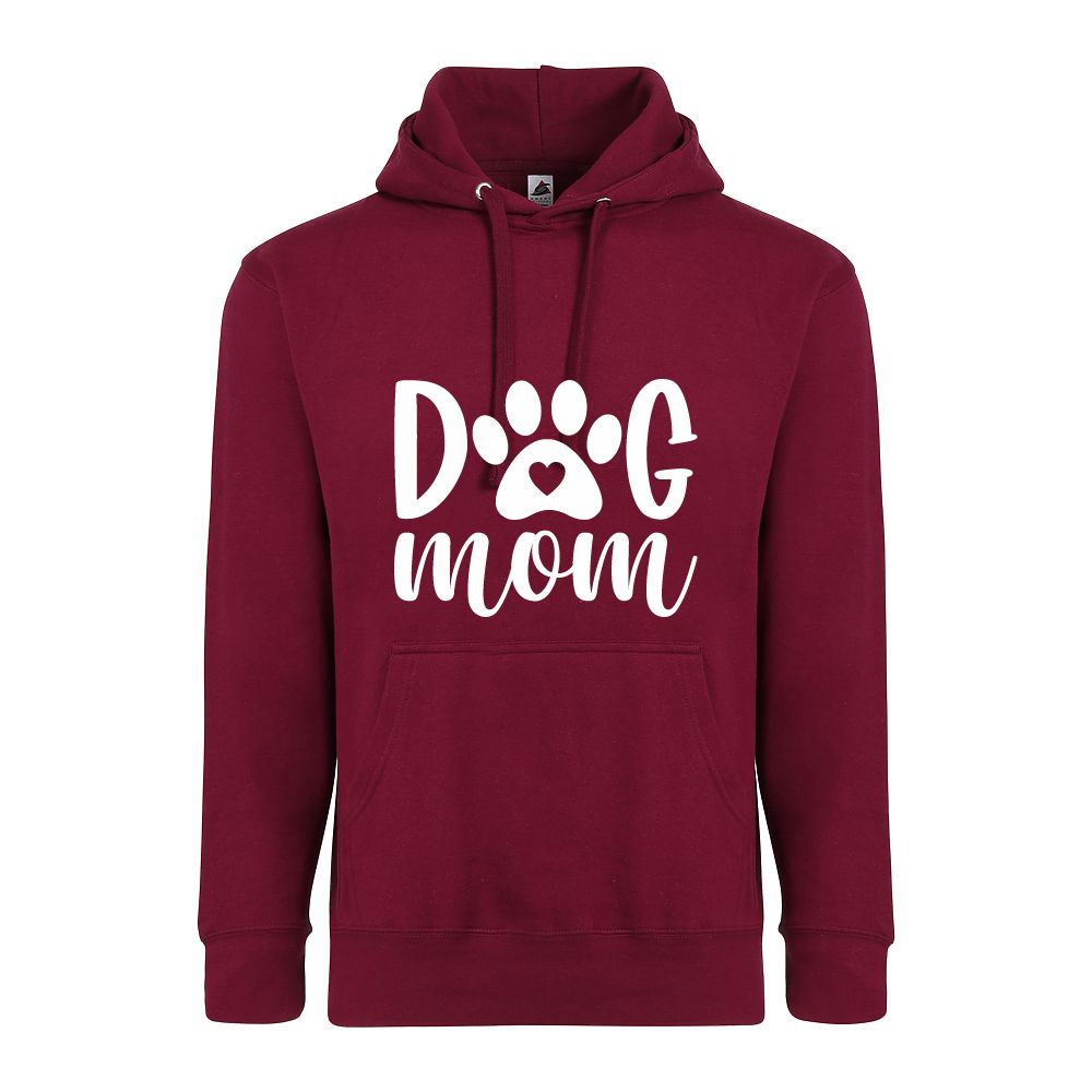 Dog Paw Mom Adult Unisex Comfort Hoodie