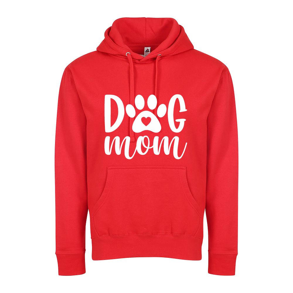 Dog Paw Mom Adult Unisex Comfort Hoodie