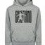 Kids' Cristiano Ronaldo Fashion Cotton Pullover Hoodie with Kangaroo Pocket - Youth Sweater - Grey/Black