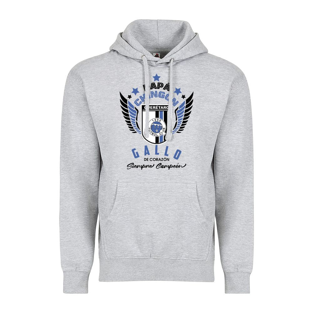 Papá Chingón Queretaro Adult Pullover Hoodie - Soccer Fan Apparel