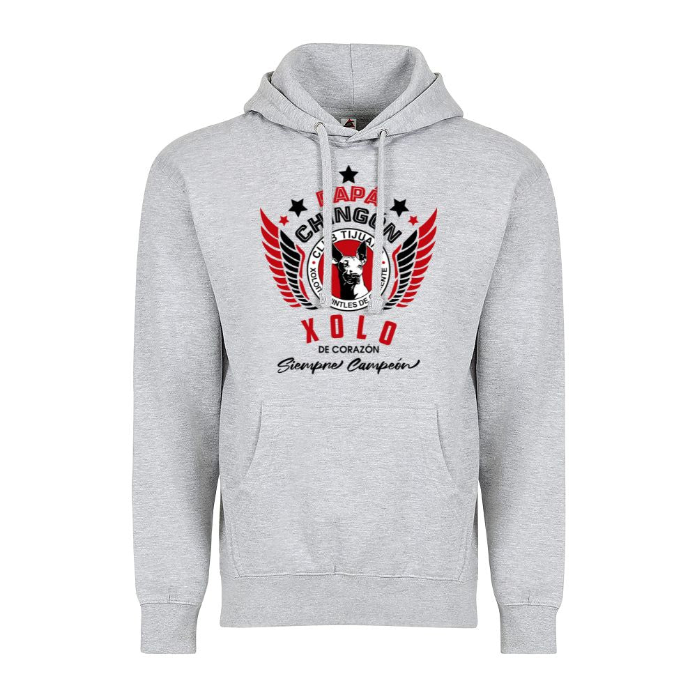 Papá Chingón Xolos Adult Pullover Hoodie - Soccer Fan Apparel