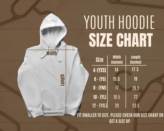 Kids/Youth Messi #10 "GOAT" Pullover Hoodie