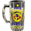Club America 16 oz Beer Glass Mug – Papá Chingón Design – Águila de Corazón, Siempre Campeón – Soccer Gift