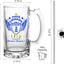 Pachuca 16 oz Beer Glass Mug – Papá Chingón Design – Tuzo de Corazón, Siempre Campeón – Soccer Gift