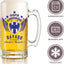 Monterrey 16 oz Beer Glass Mug – Papá Chingón Design – Rayados de Corazón, Siempre Campeón – Soccer Gift