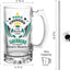 Santos Laguna 16 oz Beer Glass Mug – Papá Chingón Design – Guerrero de Corazón, Siempre Campeón – Soccer Gift