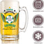 Santos Laguna 16 oz Beer Glass Mug – Papá Chingón Design – Guerrero de Corazón, Siempre Campeón – Soccer Gift