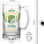 León FC 16 oz Beer Glass Mug – Papá Chingón Design – Fiera de Corazón, Siempre Campeón – Soccer Gift