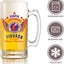 Veracruz 16 oz Beer Glass Mug – Papá Chingón Design – Tiburón de Corazón, Siempre Campeón – Soccer Gift