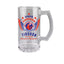 Veracruz 16 oz Beer Glass Mug – Papá Chingón Design – Tiburón de Corazón, Siempre Campeón – Soccer Gift