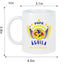 Club America Soccer Fan Coffee Mug – Papá Chingón Design – Águila de Corazón, Siempre Campeón – 11 oz White Ceramic Cup