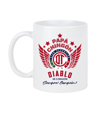 Toluca Soccer Fan Coffee Mug – 11 oz Ceramic Cup – Gift for Football Fans