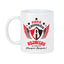 Atlas Soccer Fan Coffee Mug – Papá Chingón Design – Rojinegro de Corazón, Siempre Campeón – 11 oz White Ceramic Cup
