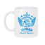 Puebla Soccer Fan Coffee Mug – Papá Chingón Design – La Franja de Corazón, Siempre Campeón – 11 oz White Ceramic Cup