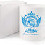 Puebla Soccer Fan Coffee Mug – Papá Chingón Design – La Franja de Corazón, Siempre Campeón – 11 oz White Ceramic Cup