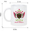 Juárez Soccer Fan Coffee Mug – Papá Chingón Design – Bravo de Corazón, Siempre Campeón – 11 oz White Ceramic Cup