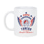 Atlético San Luis Soccer Fan Coffee Mug – Papá Chingón Design – Tunero de Corazón, Siempre Campeón – 11 oz White Ceramic Cup