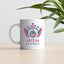 Chivas Soccer Fan Coffee Mug – Papá Chingón Design – Chivas de Corazón, Siempre Campeón – 11 oz White Ceramic Cup – Rebaño Sagrado Gift