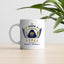 Pumas Soccer Fan Coffee Mug – Papá Chingón Design – Pumas de Corazón, Siempre Campeón – 11 oz White Ceramic Cup