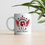 Xolos Soccer Fan Coffee Mug – Papá Chingón Design – Xolo de Corazón, Siempre Campeón – 11 oz White Ceramic Cup