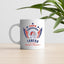 Atlético San Luis Soccer Fan Coffee Mug – Papá Chingón Design – Tunero de Corazón, Siempre Campeón – 11 oz White Ceramic Cup