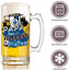 Querétaro 16 oz Beer Glass Mug – “Regalo para Papá” – Soccer Gift for Dad – Father’s Day or Birthday Present – Fútbol Fan Mug