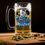 Querétaro 16 oz Beer Glass Mug – “Regalo para Papá” – Soccer Gift for Dad – Father’s Day or Birthday Present – Fútbol Fan Mug
