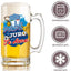 Pachuca 16 oz Beer Glass Mug – “Regalo para Papá” – Soccer Gift for Dad – Father’s Day or Birthday Present – Fútbol Fan Mug