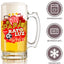 Necaxa 16 oz Beer Glass Mug – Soccer Gift for Dad – Father’s Day or Birthday Present – Fútbol Fan Mug