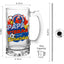 Veracruz 16 oz Beer Glass Mug – Soccer Gift for Dad – Father’s Day or Birthday Present – Fútbol Fan Mug
