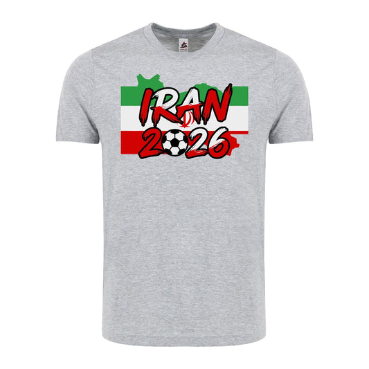 Iran T-Shirt Iran Flag Adult Unisex Soccer Fan Tee WC 2026