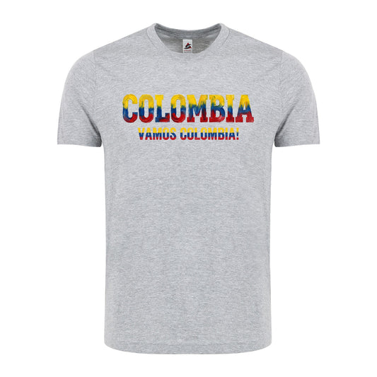Colombia T-Shirt Vamos Colombia! Adult Unisex Soccer Fan Tee WC 2026