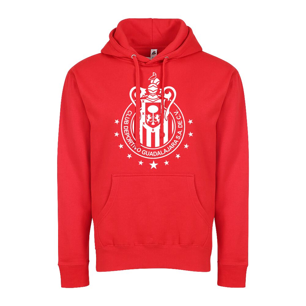 Chivas de Guadalajara Adult Comfort Pullover Hoodie - Soccer Fan Apparel