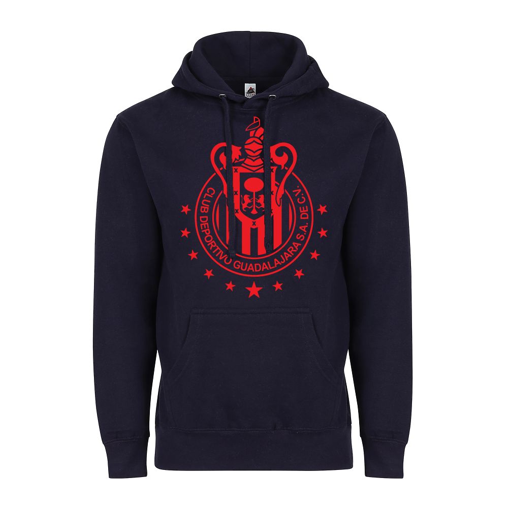 Chivas de Guadalajara Adult Comfort Pullover Hoodie - Soccer Fan Apparel