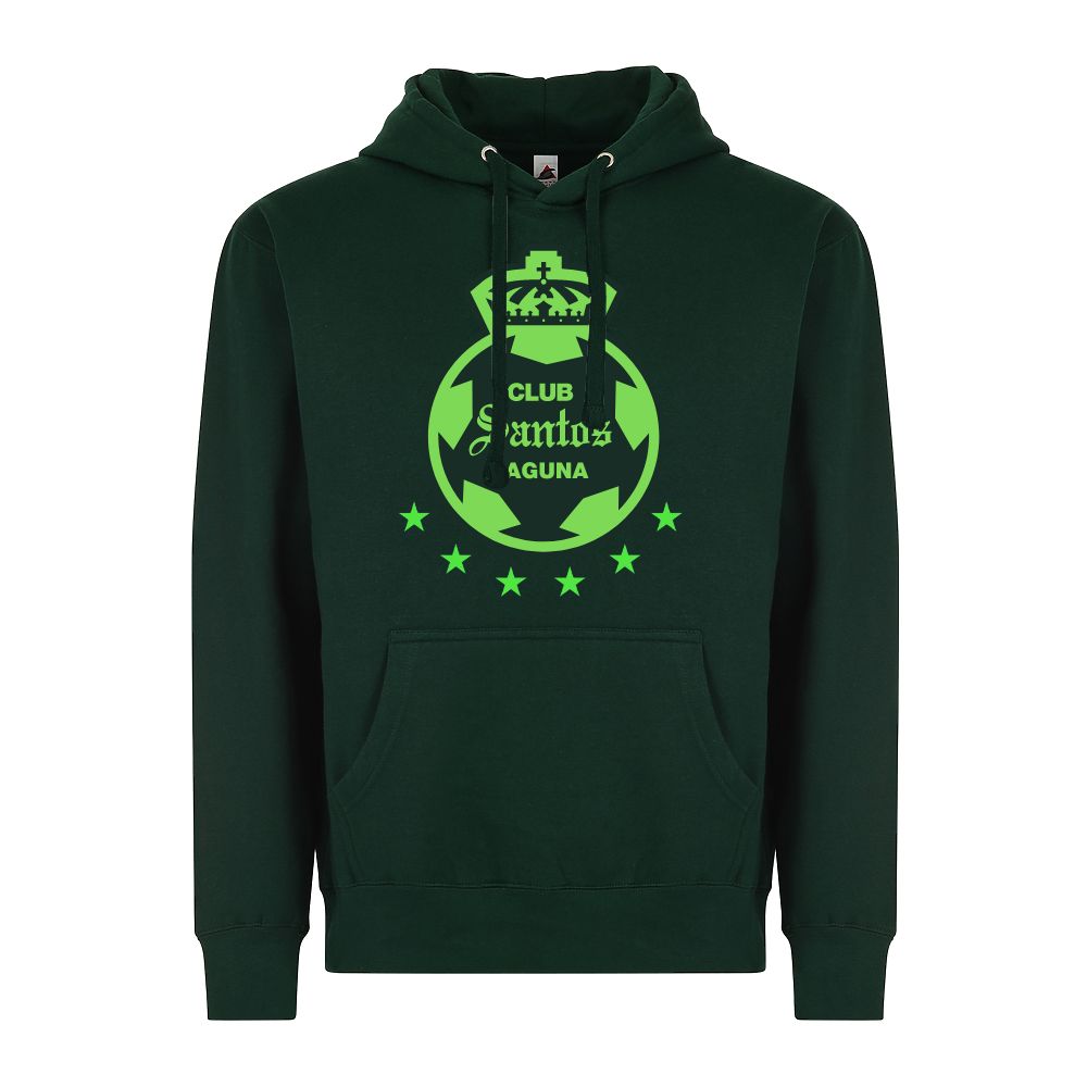 Santos Laguna Adult Comfort Pullover Hoodie - Soccer Fan Apparel for Men