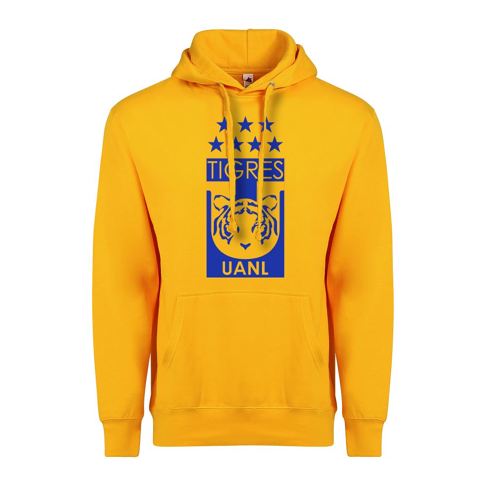 Tigres UNAM Adult Comfort Pullover Hoodie - Soccer Fan Apparel for Men