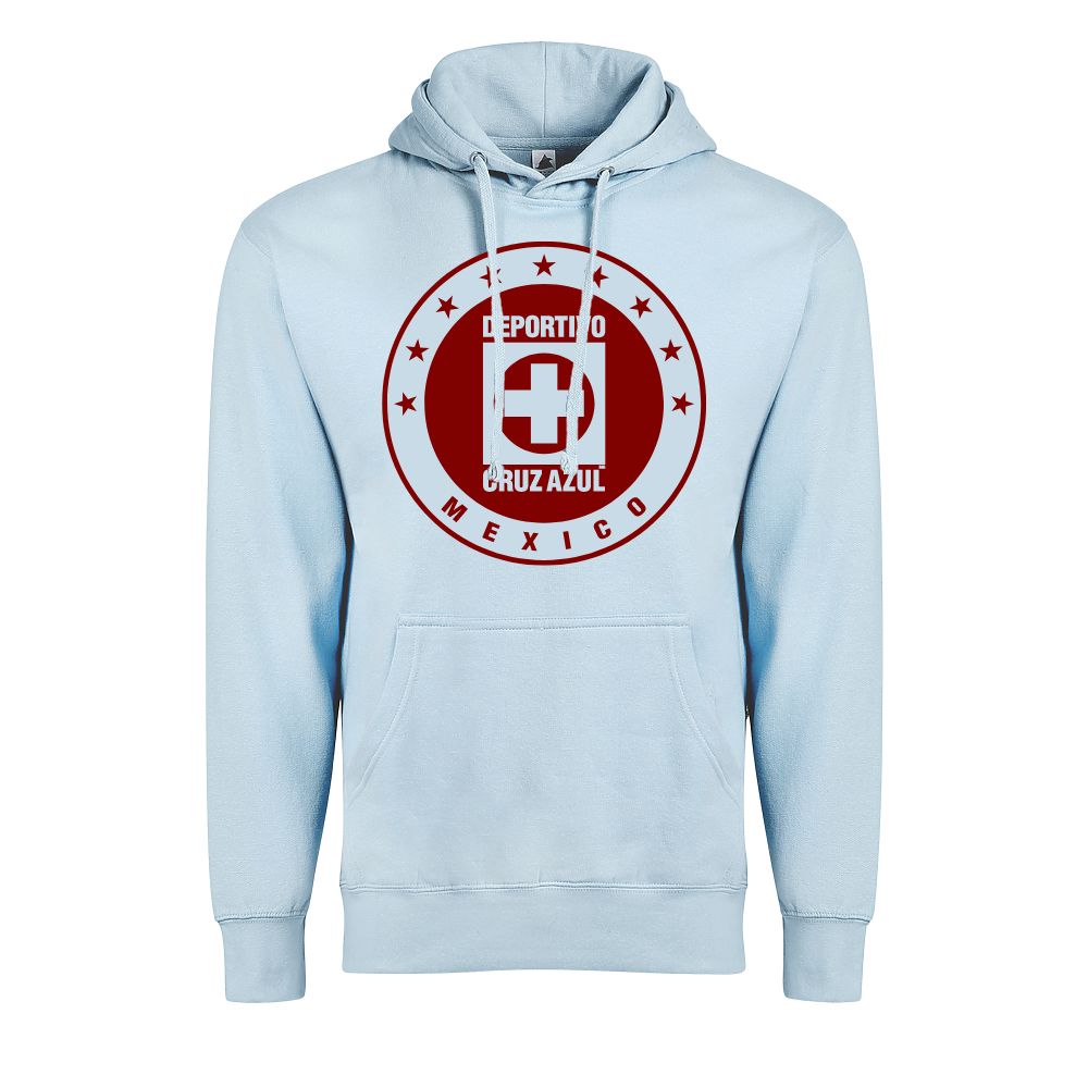 Cruz Azul Adult Comfort Pullover Hoodie - Soccer Fan Apparel for Men