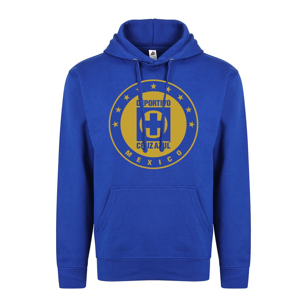 Cruz Azul Adult Comfort Pullover Hoodie - Soccer Fan Apparel for Men