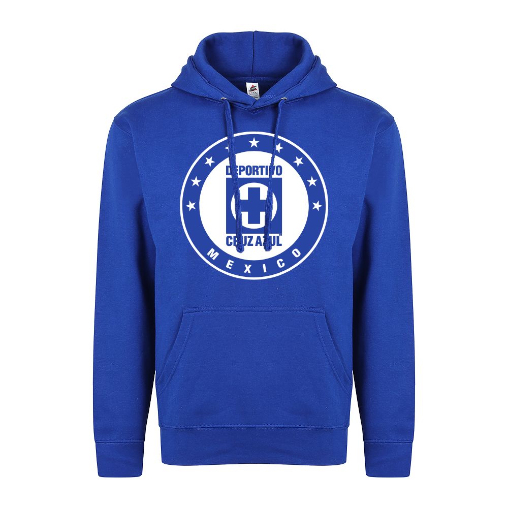 Cruz Azul Adult Comfort Pullover Hoodie - Soccer Fan Apparel for Men