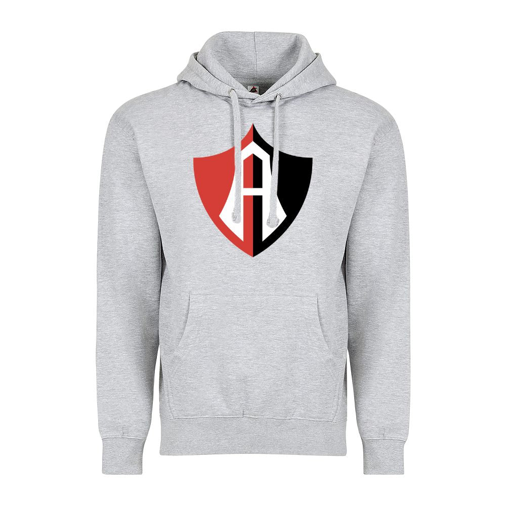 Soccer Adult Pullover Hoodie, Heather Grey 80/20 Fleece, Men's Fan Apparel