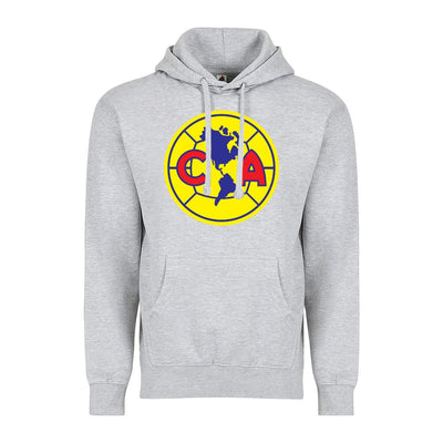 Soccer Adult Pullover Hoodie, Heather Grey 80/20 Fleece, Men's Fan Apparel